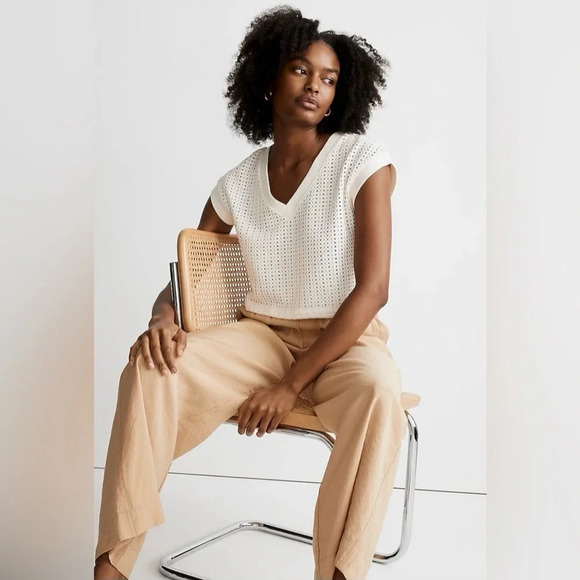 Madewell Catnip Mesh Top, Size Medium, NWT. - Picture 1 of 6